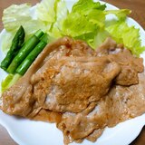 豚の生姜焼き肉タレ焼き